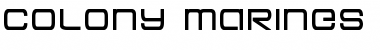 Download Colony Marines Semi-Bold Font Download Colony Marines Semi-Bold Font