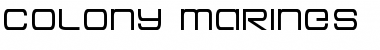 Download Colony Marines Font Download Colony Marines Font
