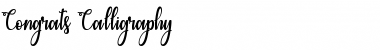 Download Congrats Calligraphy Font Download Congrats Calligraphy Font