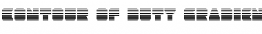 Download Contour of Duty Gradient Font Download Contour of Duty Gradient Font