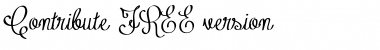 Download Contribute_FREE-version Font Download Contribute_FREE-version Font