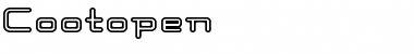 Download Cootopen Font Download Cootopen Font