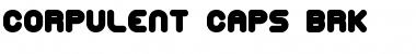 Download Corpulent Caps BRK Font Download Corpulent Caps BRK Font