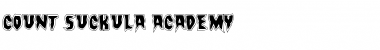 Download Count Suckula Academy Font Download Count Suckula Academy Font
