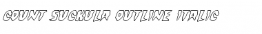 Download Count Suckula Outline Italic Font Download Count Suckula Outline Italic Font