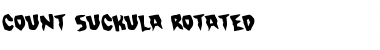 Download Count Suckula Rotated Font Download Count Suckula Rotated Font