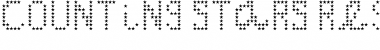 Download Counting Stars Font Download Counting Stars Font