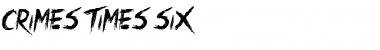 Download Crimes Times Six Font Download Crimes Times Six Font