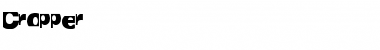 Download Cropper Font Download Cropper Font