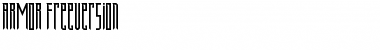 Download ARMOR FreeVersion Font Download ARMOR FreeVersion Font