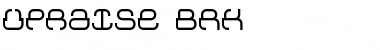 Download Upraise BRK Font Download Upraise BRK Font