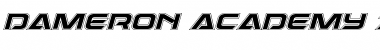 Download Dameron Academy Italic Font Download Dameron Academy Italic Font