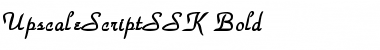 Download UpscaleScriptSSK Font Download UpscaleScriptSSK Font