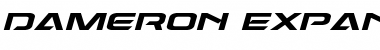 Download Dameron Expanded Italic Font Download Dameron Expanded Italic Font