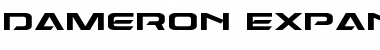 Download Dameron Expanded Font Download Dameron Expanded Font