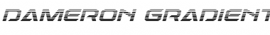 Download Dameron Gradient Italic Font Download Dameron Gradient Italic Font