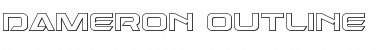 Download Dameron Outline Font Download Dameron Outline Font