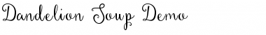 Download Dandelion Soup Demo Font Download Dandelion Soup Demo Font