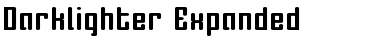 Download Darklighter Expanded Font Download Darklighter Expanded Font