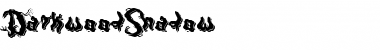 Download Darkwood Shadow Font Download Darkwood Shadow Font