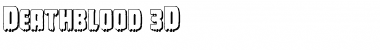 Download Deathblood 3D Font Download Deathblood 3D Font