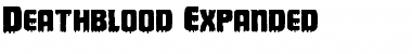 Download Deathblood Expanded Font Download Deathblood Expanded Font