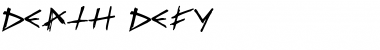 Download DEATH_DEFY Font Download DEATH_DEFY Font