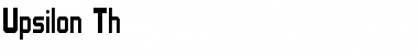 Download Upsilon Th Font Download Upsilon Th Font