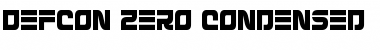 Download Defcon Zero Condensed Font Download Defcon Zero Condensed Font