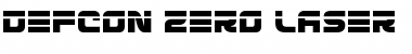Download Defcon Zero Laser Font Download Defcon Zero Laser Font