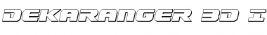 Download Dekaranger 3D Italic Font Download Dekaranger 3D Italic Font