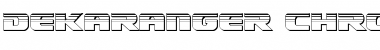 Download Dekaranger Chrome Font Download Dekaranger Chrome Font