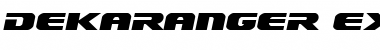 Download Dekaranger Expanded Italic Font Download Dekaranger Expanded Italic Font