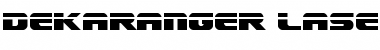 Download Dekaranger Laser Font Download Dekaranger Laser Font