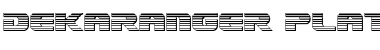 Download Dekaranger Platinum Font Download Dekaranger Platinum Font