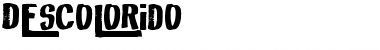 Download Descolorido Font Download Descolorido Font