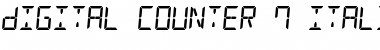 Download Digital Counter 7 Font Download Digital Counter 7 Font