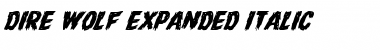 Download Dire Wolf Expanded Italic Font Download Dire Wolf Expanded Italic Font