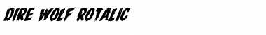 Download Dire Wolf Rotalic Font Download Dire Wolf Rotalic Font