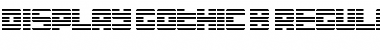 Download Display Gothic B Font Download Display Gothic B Font