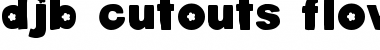 Download DJB Cutouts-Flowers Font Download DJB Cutouts-Flowers Font