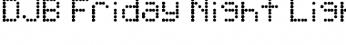 Download DJB Friday Night Lights Font Download DJB Friday Night Lights Font