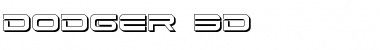 Download Dodger 3D Font Download Dodger 3D Font