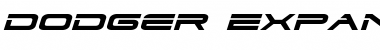 Download Dodger Expanded Italic Font Download Dodger Expanded Italic Font