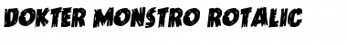 Download Dokter Monstro Rotalic Font Download Dokter Monstro Rotalic Font