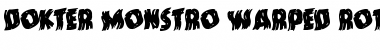 Download Dokter Monstro Warped Rotalic Font Download Dokter Monstro Warped Rotalic Font