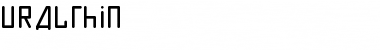 Download URALthin Font Download URALthin Font