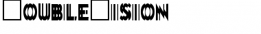 Download DoubleVision Font Download DoubleVision Font