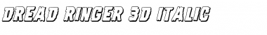 Download Dread Ringer 3D Italic Font Download Dread Ringer 3D Italic Font