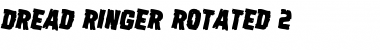 Download Dread Ringer Rotated 2 Font Download Dread Ringer Rotated 2 Font